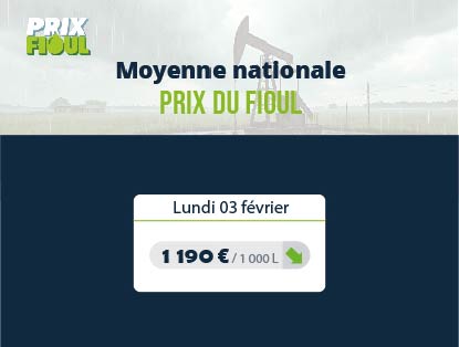 Deuxième semaine consécutive de baisse pour le fioul